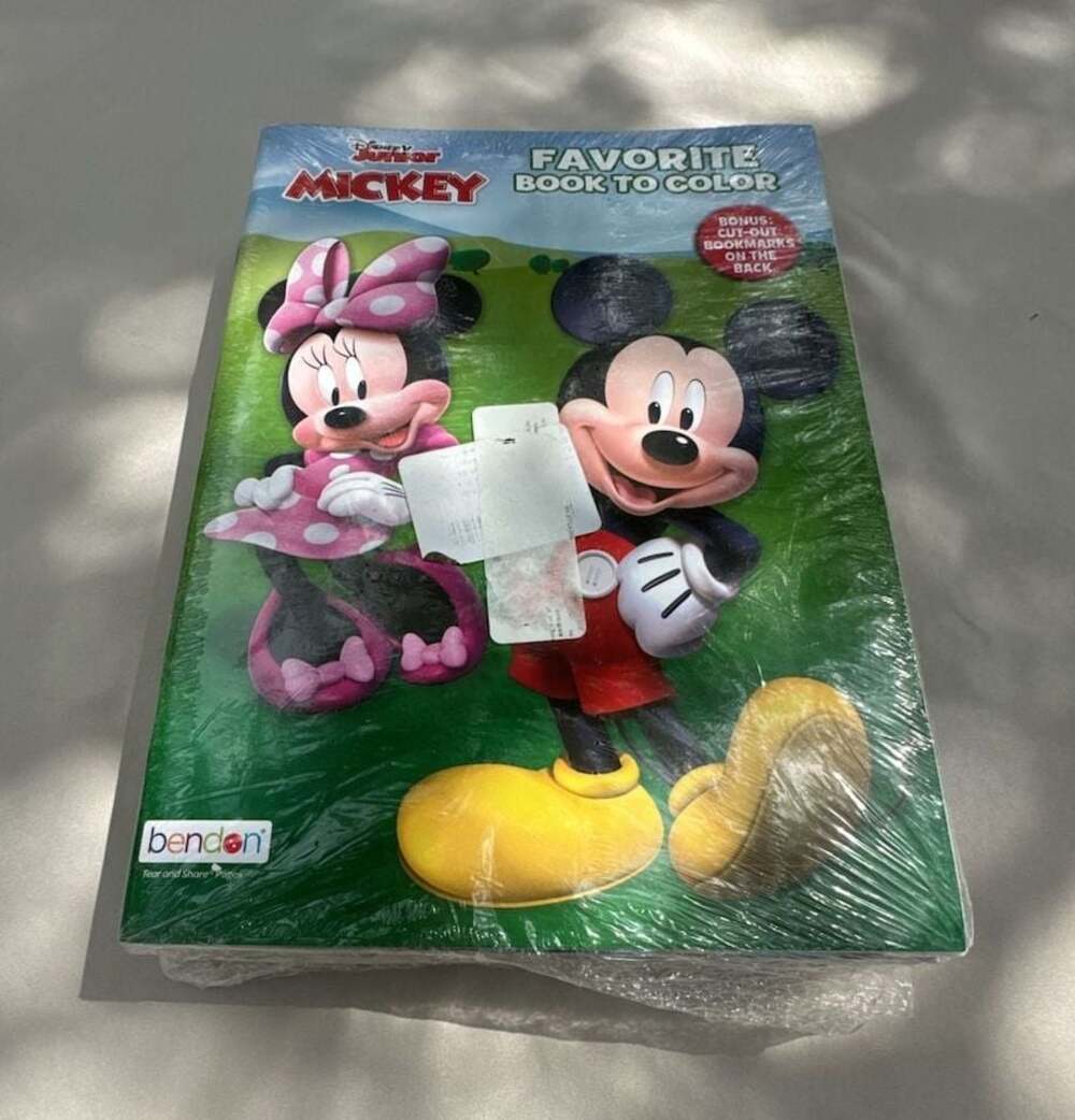 Brand new stack of Bendon Disney Junior Mickey Favorite Book to Color - 16 piece